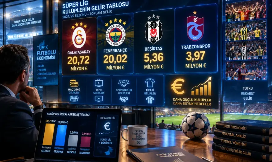 Avrupa Kupalarında Türk Takımlarının Kasası Doluyor: Güncel UEFA Gelir Raporu